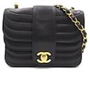 Chanel Mademoiselle Chain Shoulder Bag Leather Shoulder Bag 2417331 in Very Good Condition