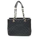 Chanel Grand Shopping Tote GST Leather Tote Bag in Very Good Condition