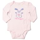 GAP Baby Girls Long Sleeve Bodysuit Light Pink - Autre Marque