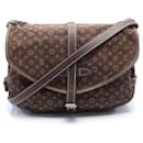 Bolso de hombro Louis Vuitton Saumur 30 de lona M95227 en buen estado