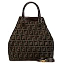 Fendi Zucca Handtasche Schultertasche