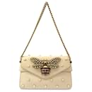 Bolsa Broadway Mini Queen Margaret branca da Gucci