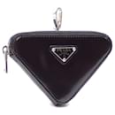 Prada Black Leather Coin Purse