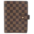 Cubierta de cuaderno Louis Vuitton Damier Agenda MM