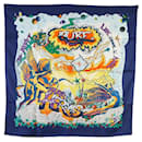 Hermes Carre 90 The Alfee Aube Libre Comme L'Ange Scarf - Hermès