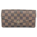 Louis Vuitton Damier Ebene Long Wallet