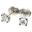 Boucles d'oreilles Cartier C de dames en diamant de 0,19 ct