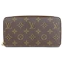 Portefeuille Zippy Monogram Fuchsia Louis Vuitton