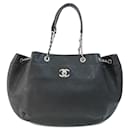 Chanel Calfskin Tote Bag