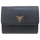 Prada Saffiano Metal Card Case