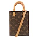 Louis Vuitton Petite Sac Plat Monogram Shoulder Bag