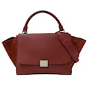 Rote Lederhandtasche von Celine - Céline