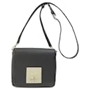 MCM Black Leather Shoulder Bag