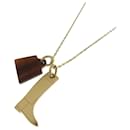 Hermes Amulet Maroquinier PM Buffalo Horn Necklace - Hermès