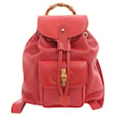 Gucci Bamboo Backpack Rucksack