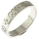 Gucci Icon Ring in 18K White Gold