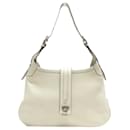 Gancini Off-White Schultertasche von Salvatore Ferragamo