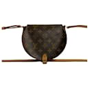 Louis Vuitton Tan Blanc Monogram Leather Shoulder Bag