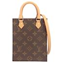 Bolso de Hombro Monogram Petite Sac Plat Louis Vuitton