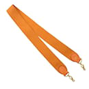 Hermes Orange Canvas Shoulder Strap for Evelyn 1 - Hermès