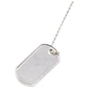 Tiffany Coin Edge Dog Tag Necklace - Tiffany & Co