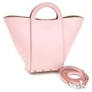 Bolsa de couro rosa claro Tod's