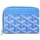 Porta-moedas azul Goyard