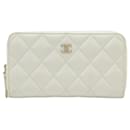 Chanel Matelasse Coco Mark Small Zip Wallet