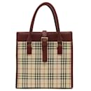 Burberry Nova Check Pattern Handbag