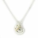 Tiffany Sterling Silver and 14K White Gold Necklace - Tiffany & Co