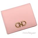 Portefeuille compact bi-fold Gancini de Salvatore Ferragamo