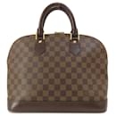 Louis Vuitton N51131 Alma Damier Ebene Handbag