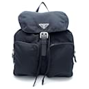 Prada Nylon and Leather Backpack