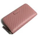 Portefeuille long Micro Guccissima Gucci