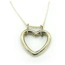 Tiffany & Co. 18K Diamond Heart Necklace