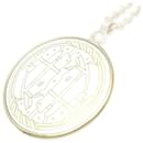 Colar HERMES Medaille Cadrege GM - Hermès