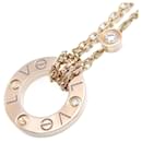 Collar Love Circle de Cartier en oro rosa de 18 quilates