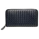 Bottega Veneta Intrecciato Leather Long Wallet