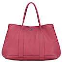 Sac à main Hermes Garden PM en rose violet - Hermès