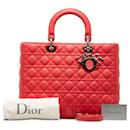 Christian Dior Lady Cannage Large Handbag