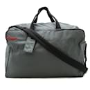 Sac Boston Prada Sport en nylon gris