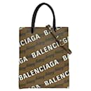 Balenciaga Beige and White Shoulder Bag