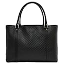 Gucci Black Micro Shima Tote Bag