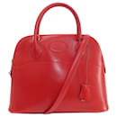 Hermes Bolide 31 Handbag in Rouge Vif - Hermès