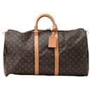 Louis Vuitton Monogram Keepall 55 Boston Bag