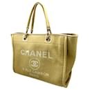 Sac à main tote Chanel Deauville