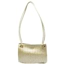 Sac à épaule Champagne Gold de Bottega Veneta