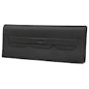 Hermes Clutch Bag Shadow Birkin U Stamp Swift Black - Hermès