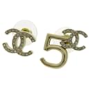 Chanel Coco Mark 5 Stud Earrings