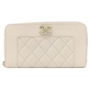 Chanel Mademoiselle Long Wallet in Caviar Leather